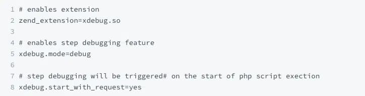 Additional configuration in ini file
