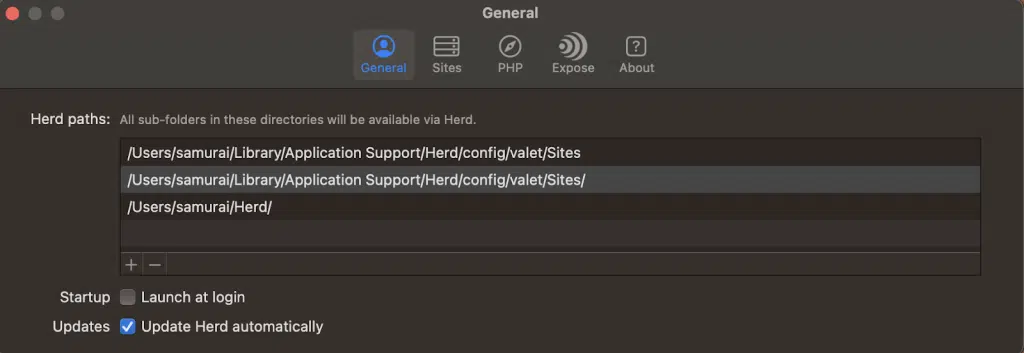 Laravel herd